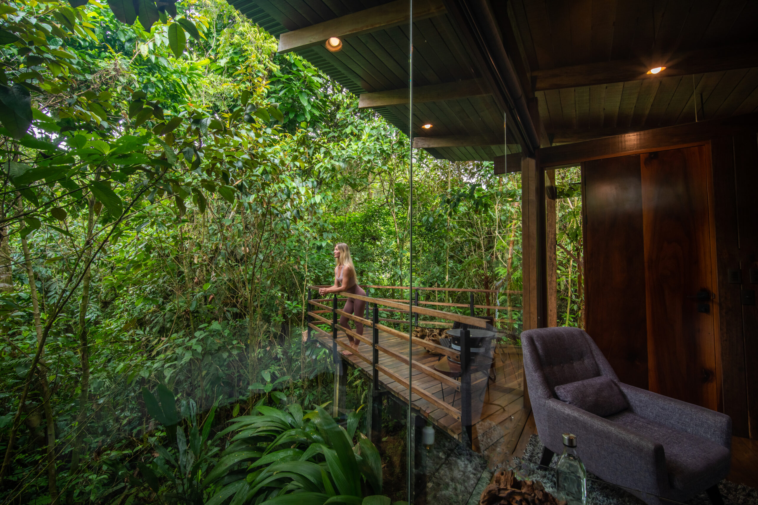 jungle suite balcony view